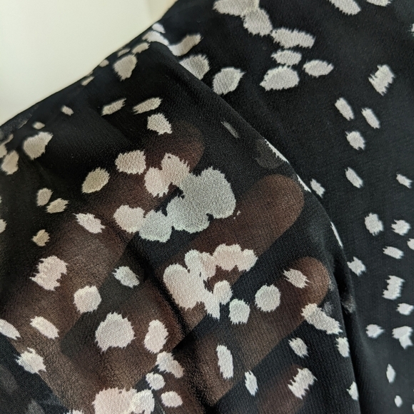 Cabi cosmos oversized layered black blouse S - Picture 11 of 16